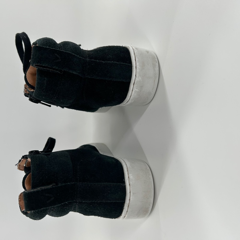 Vionic W Black Suede Leather Jennings‎ Lace up Sneaker US 6 Ankle Bootie EU 37 - Picture 12 of 16